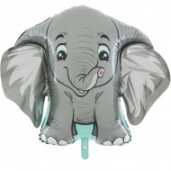Elephant Shape Birthday Balloon